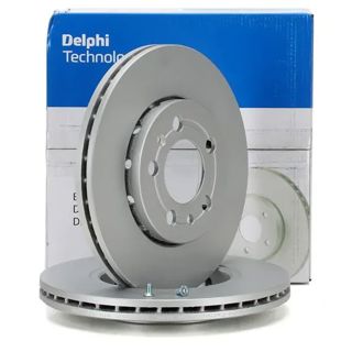 DELPHİ Fren Diski Ön Havali Golf4 Octavia A3 1.6 Polo 6r 14 Jant (02157) 1j0615301d Bg3208c