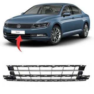 - Ön Tampon Orta İzgarasi (nikelajli) Passat 15- 3g0853671k 9106472
