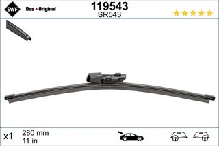 VALEO Silecek Arka 280mm (119514) Golf6 Golf7 Polo 10-18 Yeti 10-18 Ateca 16-fabia 15 5k6955427a 1052